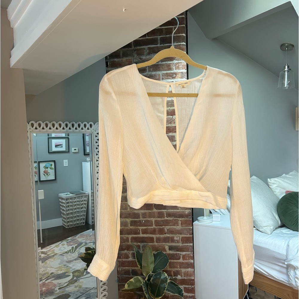 Urban outfitters crossover top by silence and noise